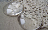 Accessories - 10 Pcs Of Crystal Glass Dome Round Cabochon Cameo 40mm A4777