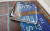 Accessories - 10 Pcs Of Crystal Glass Square Tile Flat Cabochon Cameo 25mm A5566