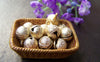 Accessories - 10 Pcs Of Gold Color Star Dust Bells Jingle Bells Charms 8mm A3865