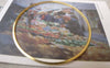 Accessories - 10 Pcs Of Gold Tone Brass Seamless Rings 50mm 17gauge A7373