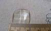 Accessories - 10 Pcs Of Plastic Dome Faceted Square Cameo Cabochon 20mm A7019