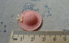 Accessories - 10 Pcs Of Resin Pink Bow Summer Hat Cameo Size 26x29mm A5677