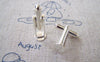 Accessories - 10 Pcs Of Silver Tone Lovely Cuff Links Cufflinks With 8mm Pad Cameo A3753