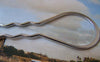 Accessories - 10 Pcs Of Silvery Gray Nickel Tone Hairpin Hair Clips 30x105mm A4164