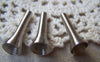 Accessories - 10 Pcs Of Silvery Gray Nickel Tone Spring Wire Coil Bead Caps 10x25mm A1947