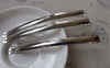 Accessories - 10 Pcs Of Silvery Gray White Gold French Clip Hair Clips 5x88mm A7108