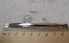 Accessories - 10 Pcs Of Silvery Gray White Gold French Clip Hair Clips 5x88mm A7108