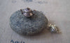 Accessories - 10 Pcs Of Tibetan Silver 3D Tea Time Flower Teapot Charms 12x15mm A2488
