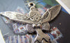 Accessories - 10 Pcs Of Tibetan Silver Antique Silver Fairy Pendants Charms 46x52mm A4450