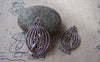 Accessories - 10 Pcs Of Tibetan Silver Antique Silver Filigree Bird Cage Charms 20x33mm A4520