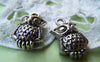 Accessories - 10 Pcs Of Tibetan Silver Antique Silver Lovely Owl Charms 13x16mm A1837