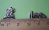 Accessories - 10 Pcs Of Tibetan Silver Antique Silver Lovely Owl Charms 14x19mm A1838