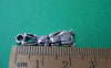 Accessories - 10 Pcs Of Tibetan Silver Antique Silver Lovely Rabbit Charms 10x23mm A4334