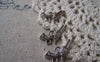 Accessories - 10 Pcs Of Tibetan Silver Antique Silver Revolver Handgun Charms 10x21mm A3101