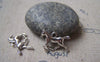 Accessories - 10 Pcs Of Tibetan Silver Antique Silver Running Horse Charms 15x20mm A4759