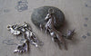 Accessories - 10 Pcs Of Tibetan Silver Antique Silver Running Horse Pendants Charms 31x46mm A4475