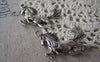 Accessories - 10 Pcs Of Tibetan Silver Antique Silver Running Horse Pendants Charms 31x46mm A4475