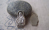 Accessories - 10 Pcs Of Tibetan Silver Antique Silver SAN PIO Padre Pio Charms 14x25mm A4398