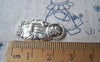 Accessories - 10 Pcs Of Tibetan Silver Antique Silver SAN PIO Padre Pio Charms 14x25mm A4398