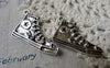 Accessories - 10 Pcs Of Tibetan Silver Antique Silver Sneaker Shoes Charms 20x32mm A4769