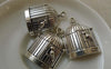 Accessories - 10 Pcs Of Tibetan Silver Concave Bird Cage Charms Pendants 23x30mm A6247