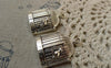 Accessories - 10 Pcs Of Tibetan Silver Concave Bird Cage Charms Pendants 23x30mm A6247