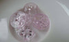 Accessories - 10 Pcs Of Two Hole Pink Plastic Round Buttons 14mm A6986
