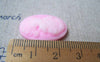 Accessories - 10 Pcs Resin Antique Style Pink Victorian Lady Cameo Cabochon 18x25mm A4046