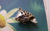 Accessories - 10 Pcs Silver Carp Fish Charms Filigree 3D Pendants 14x21mm A1148
