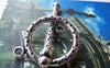 Accessories - 10 Sets Antique Silver Dotted Toggle Clasps A1261