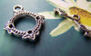 Accessories - 10 Sets Antique Silver Flower Toggle Clasps 18x22mm A2502