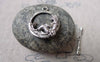 Accessories - 10 Sets Of Antique Silver Mermaid Toggle Clasps Closure A6882