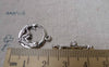 Accessories - 10 Sets Of Antique Silver Mermaid Toggle Clasps Closure A6882