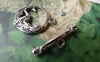Accessories - 10 Sets Of Antique Silver Mermaid Toggle Clasps Closure A6882