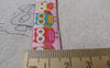 Accessories - 10 Yards (9.1 Meter) Yarn Weave Stitched Owl Ribbon Label String A6856