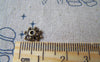 Accessories - 100 Pcs Antique Bronze Filigree Bead Caps 3x9mm A5302