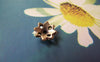 Accessories - 100 Pcs Antique Bronze Filigree Bead Caps 3x9mm A5302
