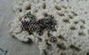 Accessories - 100 Pcs Antique Silver Daisy Spacer Beads 4mm A5675