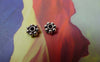 Accessories - 100 Pcs Antique Silver Daisy Spacer Beads 6mm A5628