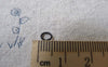 Accessories - 100 Pcs Matte Gold Oval Jump Rings Size 4x5mm 22gauge A6981