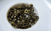 Accessories - 100 Pcs Of Antique Bronze Brass Butterfly Backs Backings Earnuts Earring Stoppers 3.5x5mm A5160