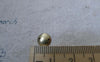 Accessories - 100 Pcs Of Antique Bronze Brass Curved Disc Connectors 8mm A7698