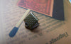 Accessories - 100 Pcs Of Antique Bronze Brass Ribbon Ends Clamps Fasteners Clasps 6mm A3441