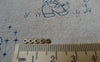 Accessories - 100 Pcs Of Antique Bronze Five Hole Connectors 3.5x17mm A5465