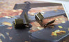 Accessories - 100 Pcs Of Antique Bronze Fold Over Crimp Head Clasps 5x9mm A3918