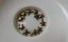 Accessories - 100 Pcs Of Antique Bronze Thick Star Charms 7mm A7133