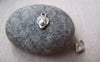 Accessories - 100 Pcs Of Antique Silver Head Shaped Decoration Charms 7x12mm A1182