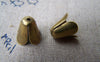 Accessories - 100 Pcs Of Antiqued Bronze Filigree Four Leaf Flower Cone Bead Caps 10x12mm A2104