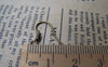 Accessories - 100 Pcs Of Antiqued Bronze Fish Hook Earwire 14x15mm A4092