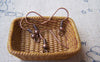 Accessories - 100 Pcs Of Antiqued Copper Fish Ball Hook Earwire Findings 18mm A3012